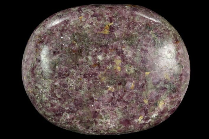 Sparkly, Purple Lepidolite Palm Stone - Madagascar #119299